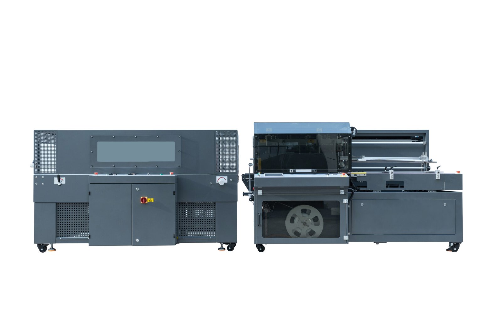 Shrink wrap machines