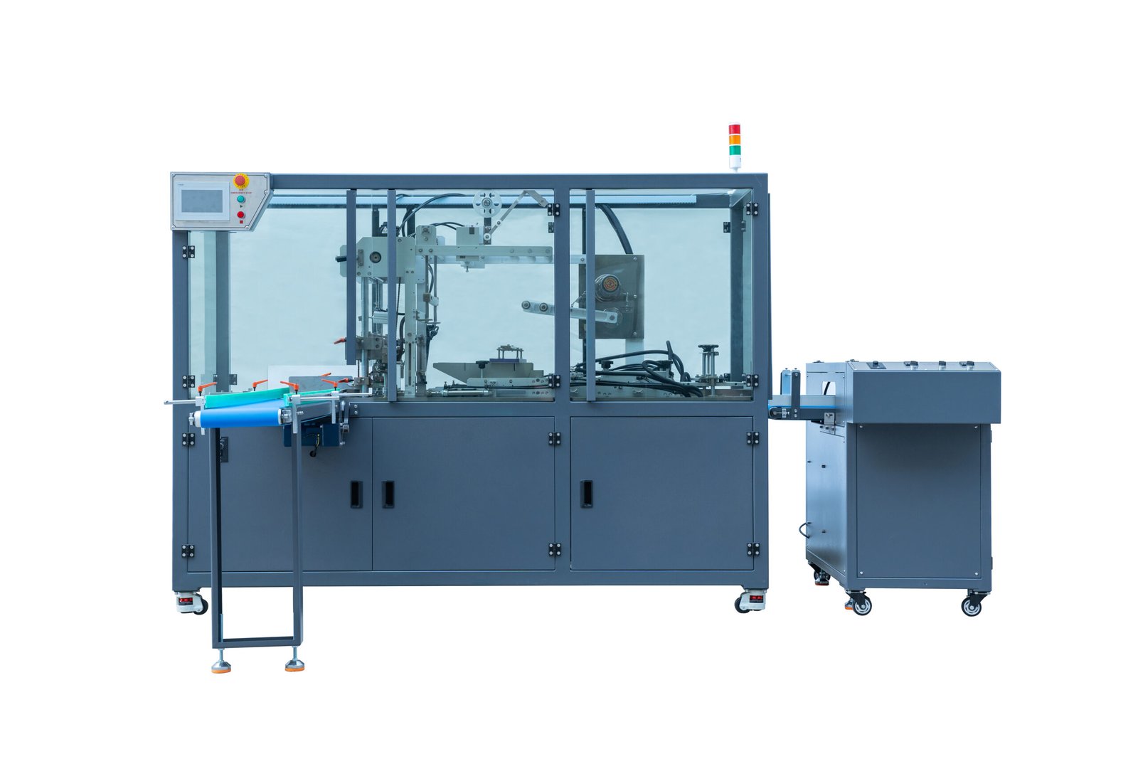 Cellophane packaging machine